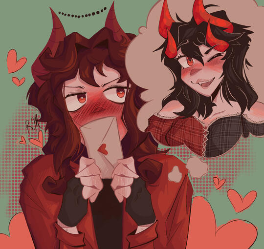 Characters belong to The Factory on Roblox